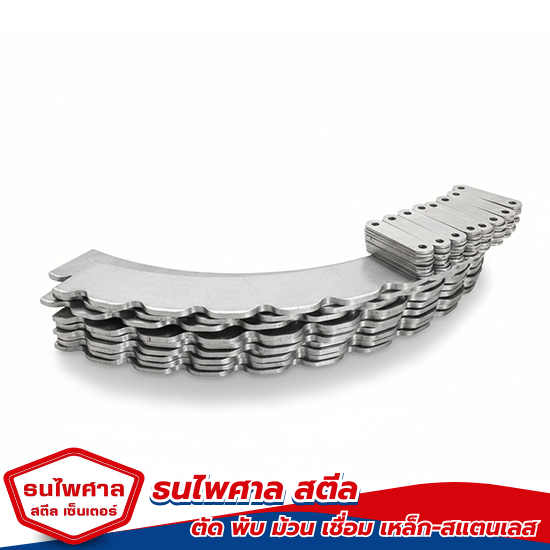 รับตัดพลาสม่า CNC ตัดเหล็กแผ่นตามแบบ OEM - ตัดพับม้วนเชื่อม เหล็กสแตนเลส นนทบุรี - ธนไพศาล สตีล เซ็นเตอร์