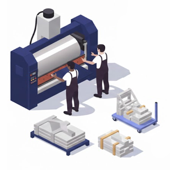 บริการแปรรูปเหล็กและสแตนเลส